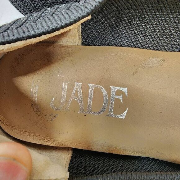 Women's Jade Black Pointy Heal Buckle Ballet Flats Size 6.5 - Picture 7 of 9